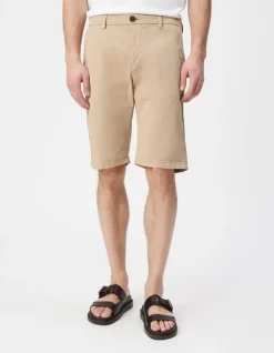 Bermuda CHINO TAPERED sable Homme