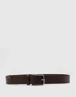 Ceinture marron cuir Homme