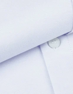 Chemise regular bleu ciel poche plaquée Homme