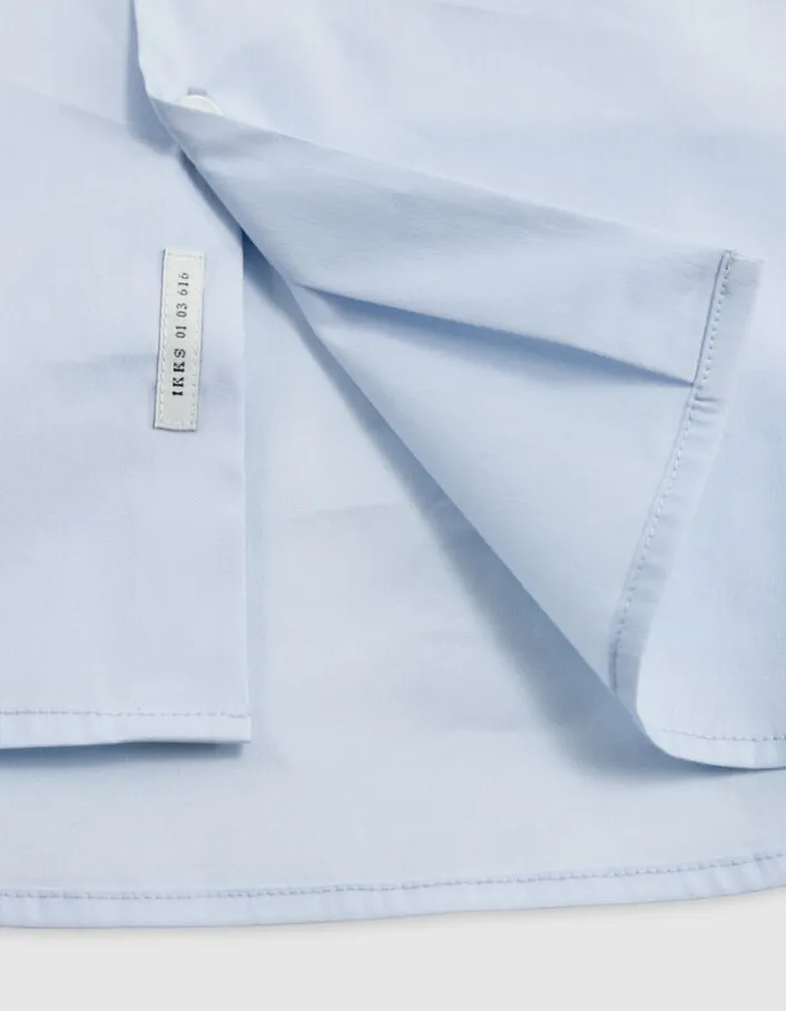 Chemise SLIM ciel en popeline Homme