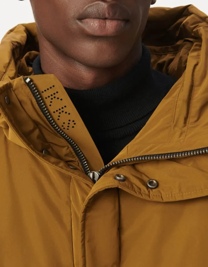 Doudoune ocre WATERPROOF Homme