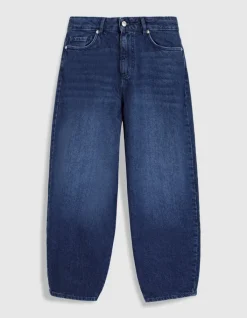 Jean barrel bleu Emily Femme
