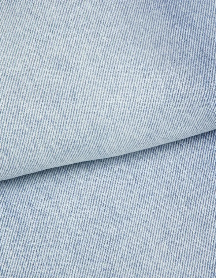 Jean droit bleu 7/8e Anders Femme