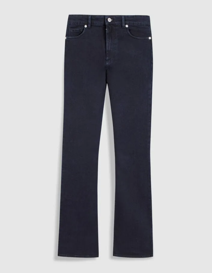 Jean flare brut taille haute Jodie Femme