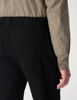 Jean jogg noir taille élastiquée Harold Homme