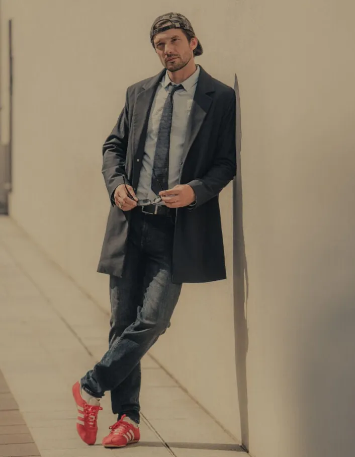 Jean slim bleu Bruce Homme