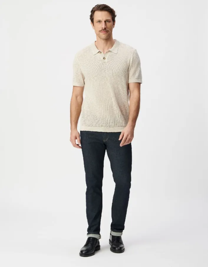 Jean SLIM bleu foncé brut POWER STRETCH Homme