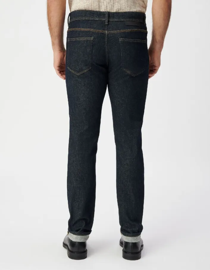 Jean SLIM bleu foncé brut POWER STRETCH Homme