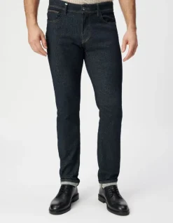 Jean SLIM bleu foncé brut POWER STRETCH Homme