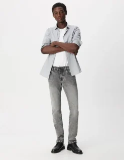 Jean slim gris Bruce Homme