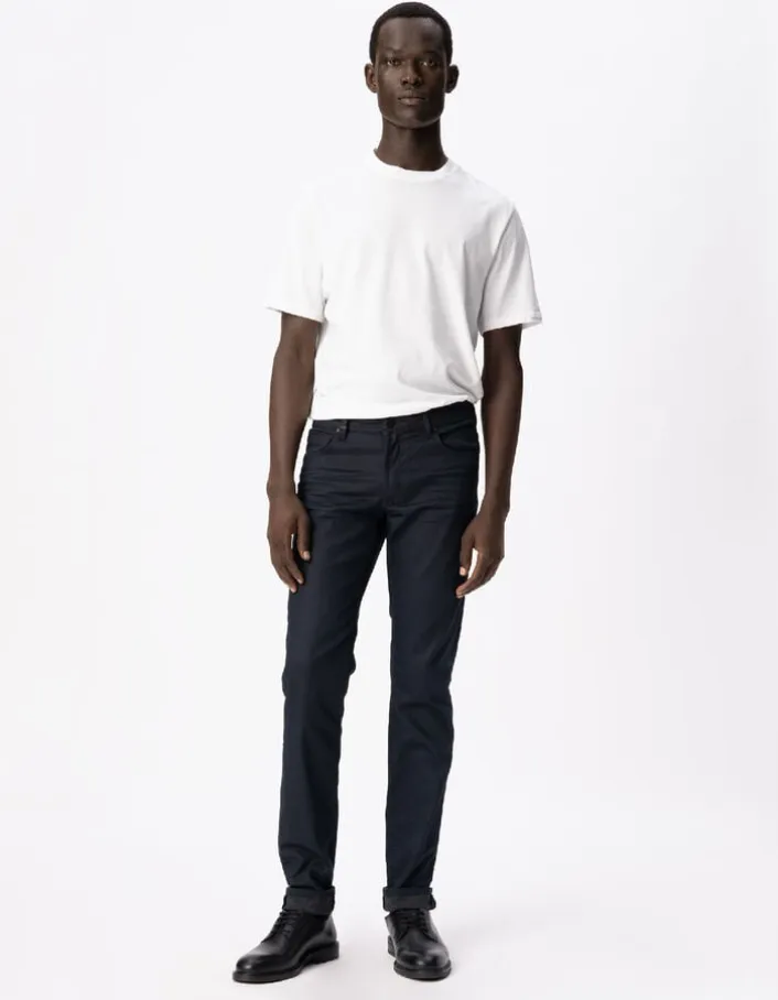 Jean SLIM marine Denim Homme