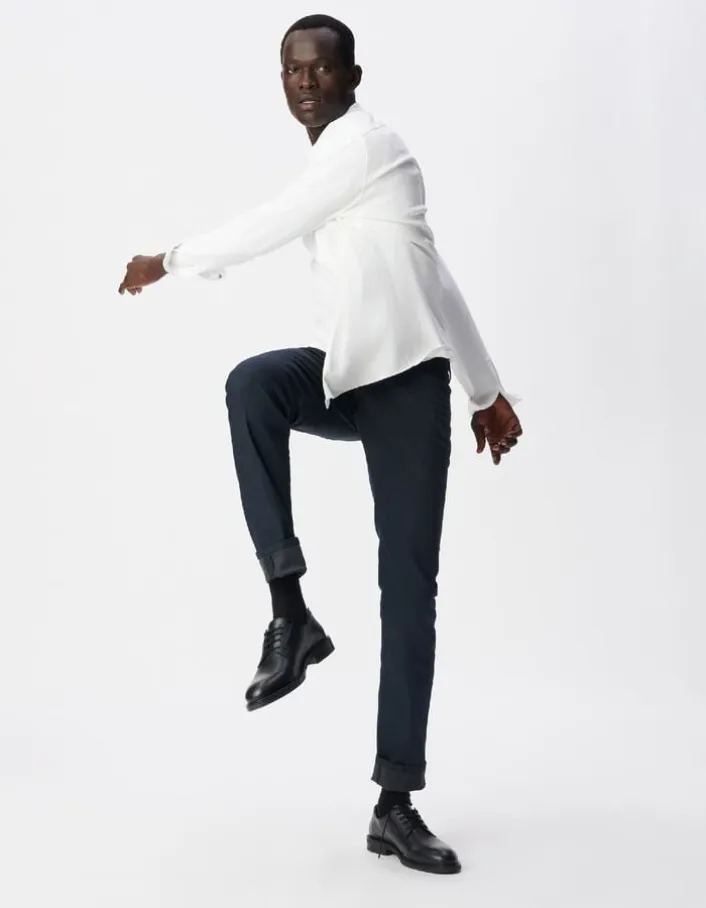 Jean SLIM marine Denim Homme
