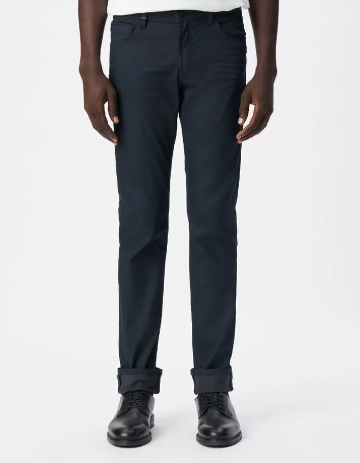 Jean SLIM marine Denim Homme