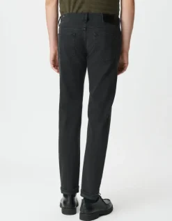 Jean slim noir vieilli Bruce Homme