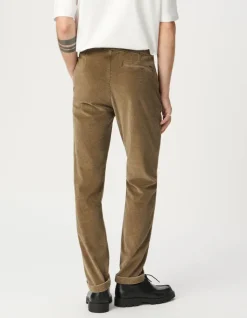 Jogpant beige foncé velours côtelé Homme