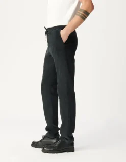 Jogpant gris velours côtelé Homme