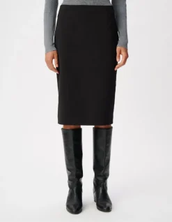 Jupe crayon noire Femme