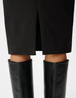 Jupe crayon noire Femme