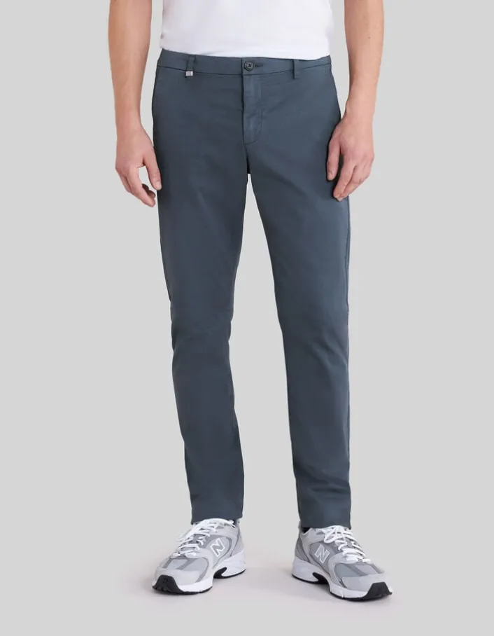 Pantalon chino SLIM ardoise Homme