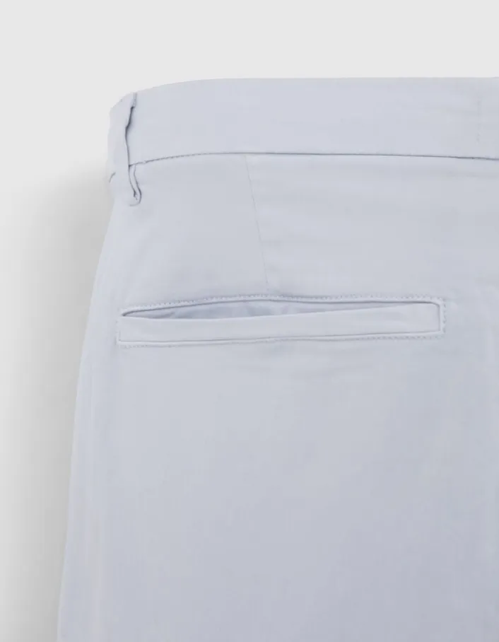 Pantalon chino SLIM ciel Homme
