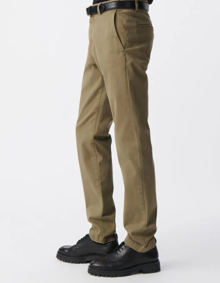 Pantalon chino SLIM kaki Homme