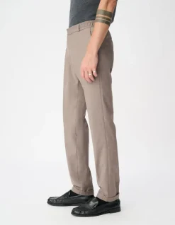 Pantalon de costume beige chiné TRAVEL SUIT Homme