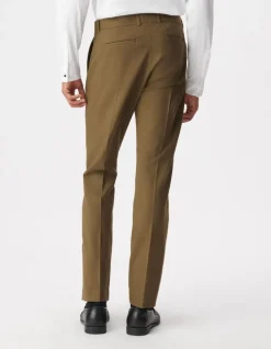 Pantalon de costume kaki TRAVEL SUIT Homme