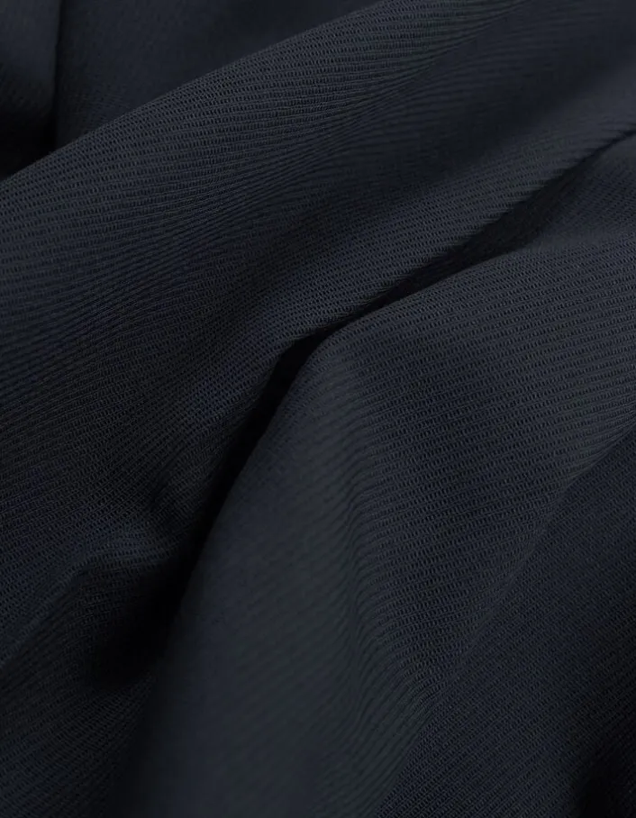 Pantalon de costume marine élastiqué dos Homme