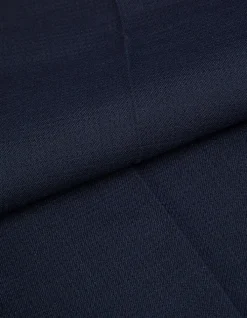 Pantalon de costume marine twill fantaisie Homme