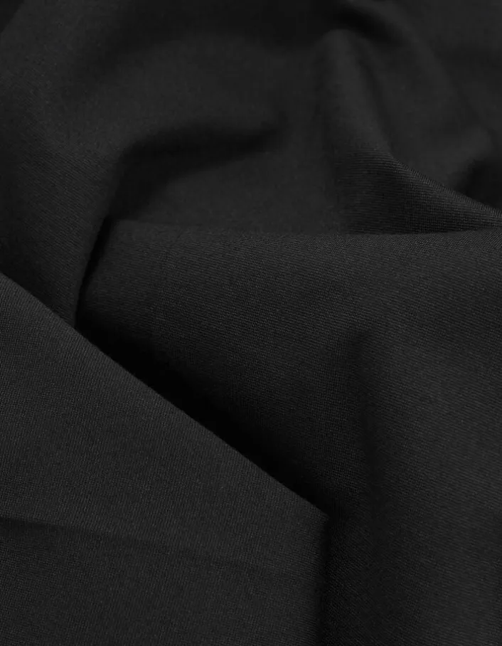 Pantalon de costume SLIM noir maille Milano Homme