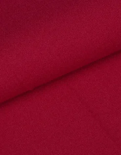 Pantalon de tailleur large rouge Femme