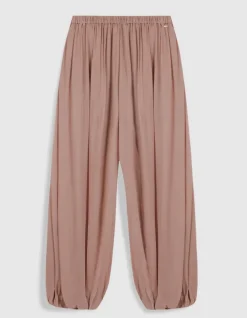 Pantalon fluide blush forme ballon Femme