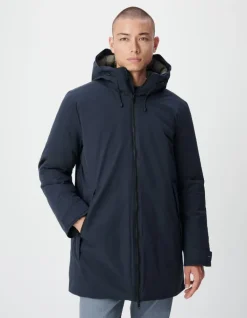 Parka à capuche marine WATERPROOF Homme