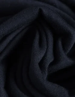 Polo bleu marine en coton modal Homme