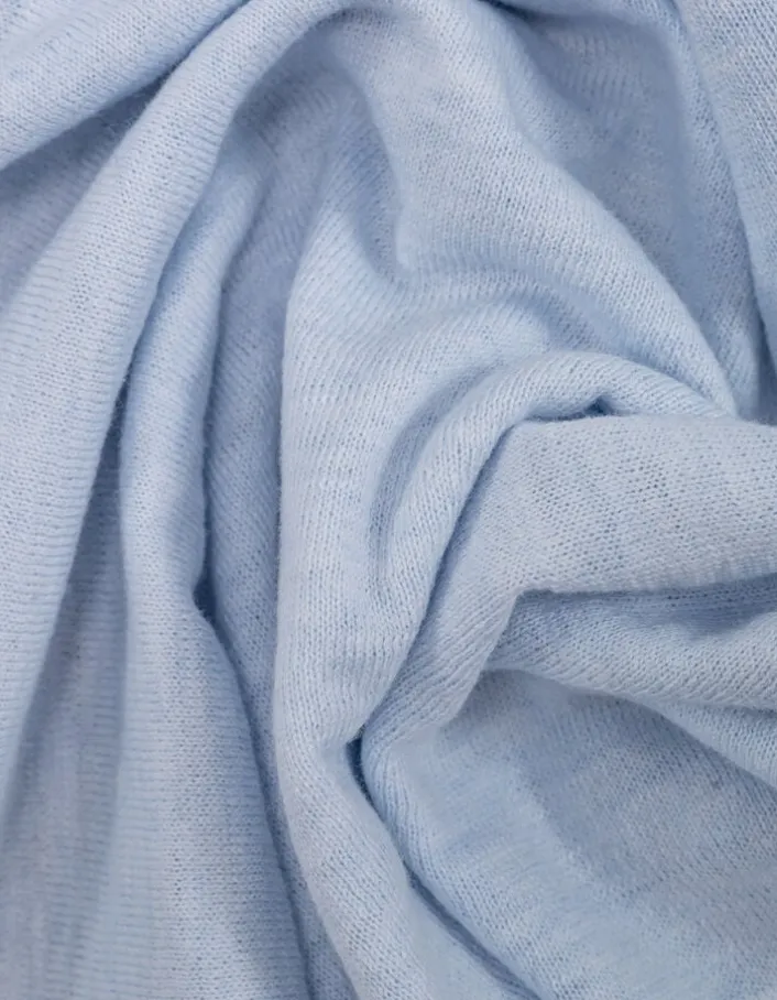 Polo ciel tricot léger Homme