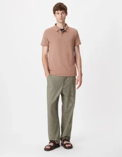 Polo manches courtes coton modal Homme