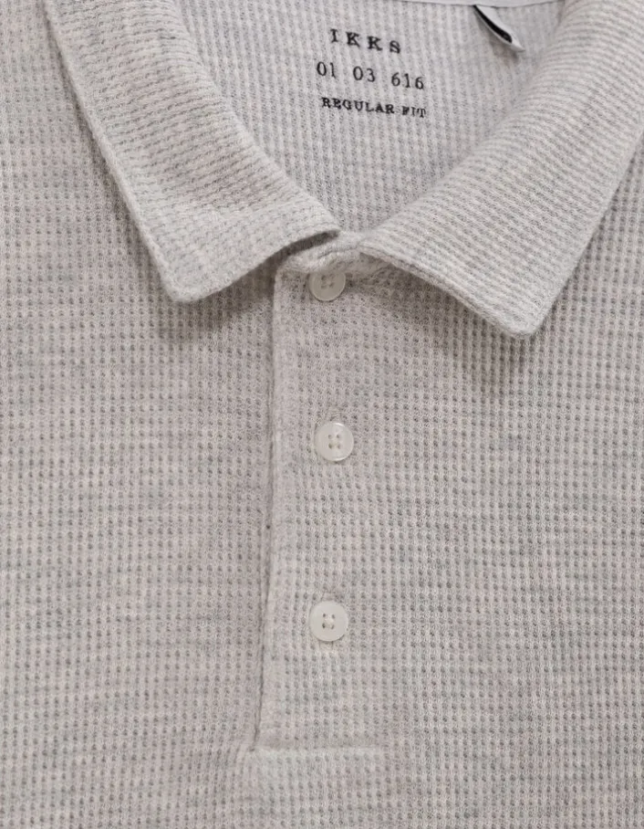 Polo REGULAR nuage coton bio maille nid d'abeille Homme
