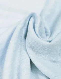 Pull ciel tricot flammé bords roulottés Homme