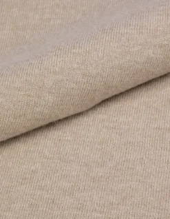 Pull manches longues beige 100% laine Femme