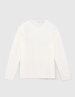 Pull stuck tricot flammé à bords roulottés Homme
