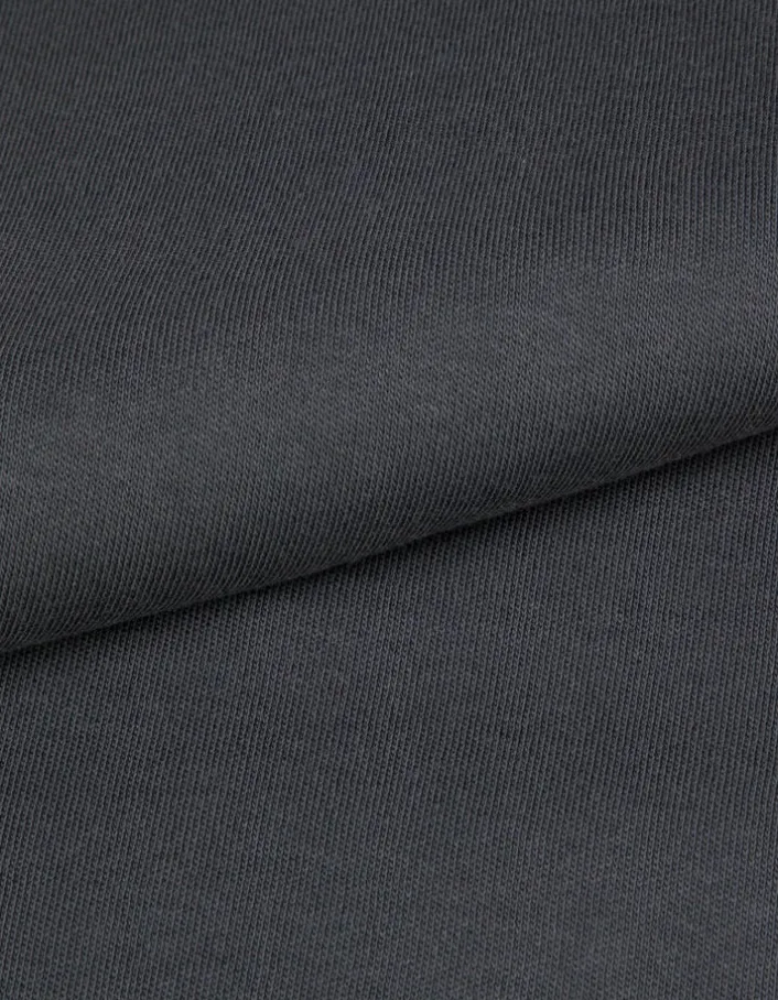 Robe grise forme T-shirt Femme