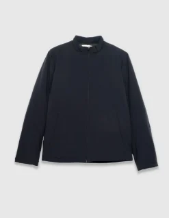 Sous-doudoune marine col montant Homme