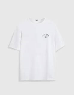 T-shirt blanc visuel montagne ABSOLUTE DRY Homme