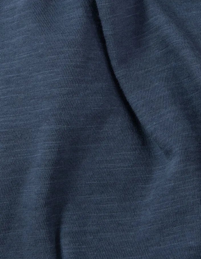 T-shirt L'Essentiel petrol coton bio col rond Homme