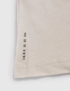 T-shirt L'Essentiel stuck coton bio col rond Homme
