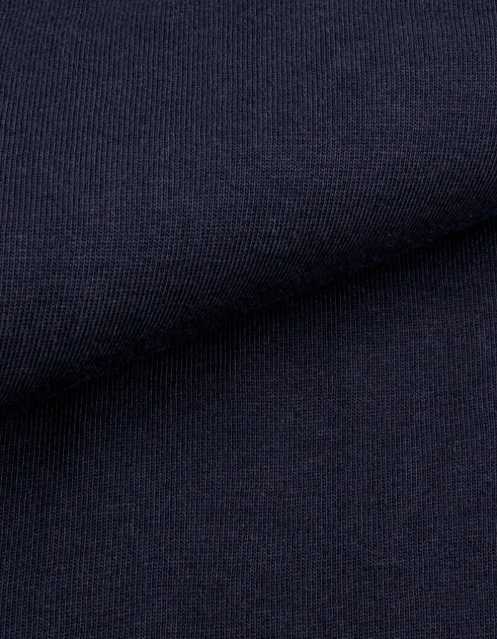 T-shirt marine effet trompe-l'oeil Homme