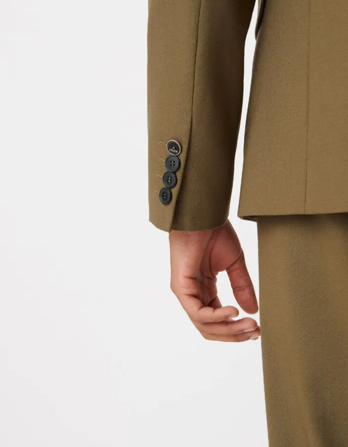Veste de costume kaki TRAVEL SUIT Homme