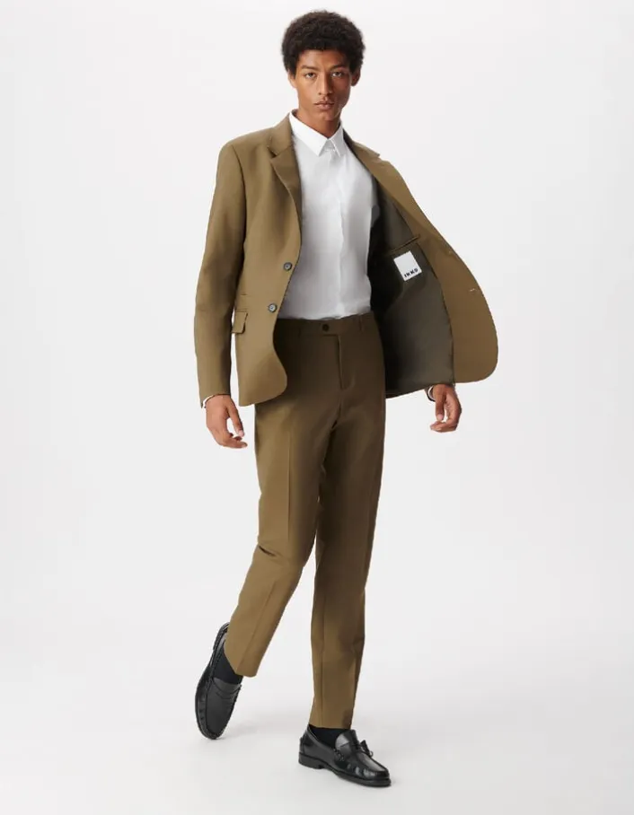 Veste de costume kaki TRAVEL SUIT Homme