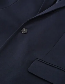 Veste de costume slim marine maille Milano Homme