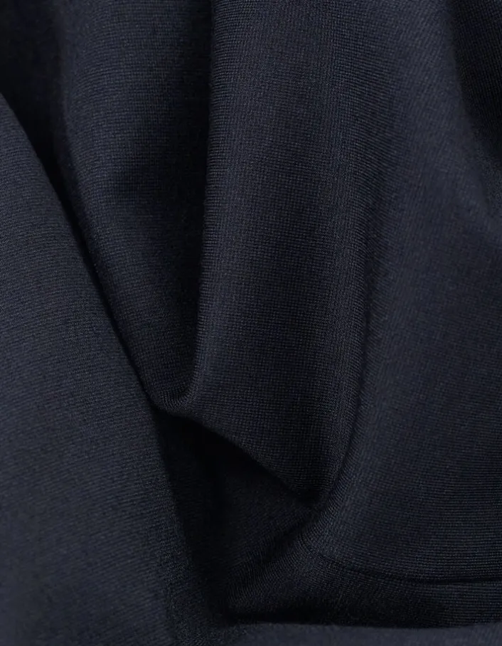 Veste de tailleur marine ajustée maille Milano Femme